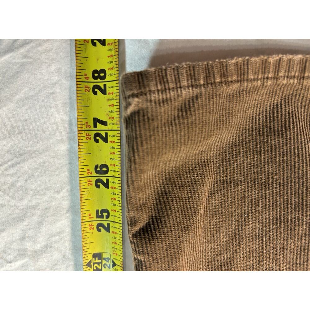 Vntg Polo Ralph Lauren Corduroy Relaxed Pants Mens 40x30 Brown Straight Leg - Picture 2 of 10